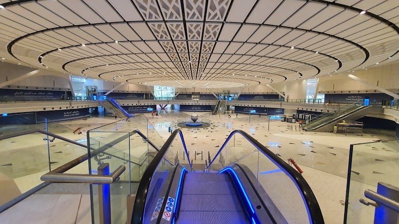 KAIA Jeddah Airport, Dome over Duty free area